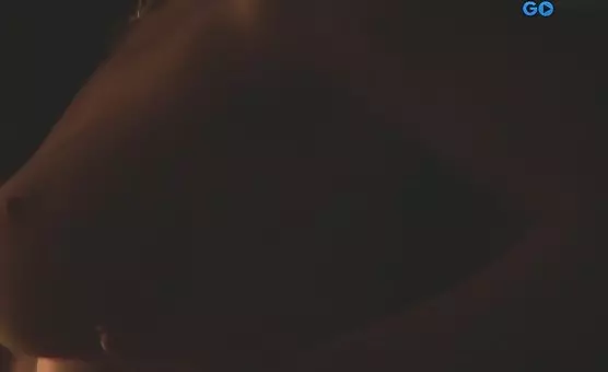 Firm Tittied Brunette Spreading and Sucking